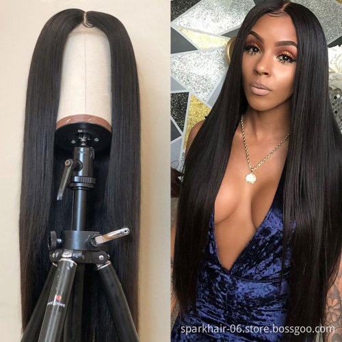 Cheap 100% Natural Human Hair Wigs For Black Women,Hd Front Lace Wig Human Hair,100% Virgin Brazilian Human Hair Lace Front Wig